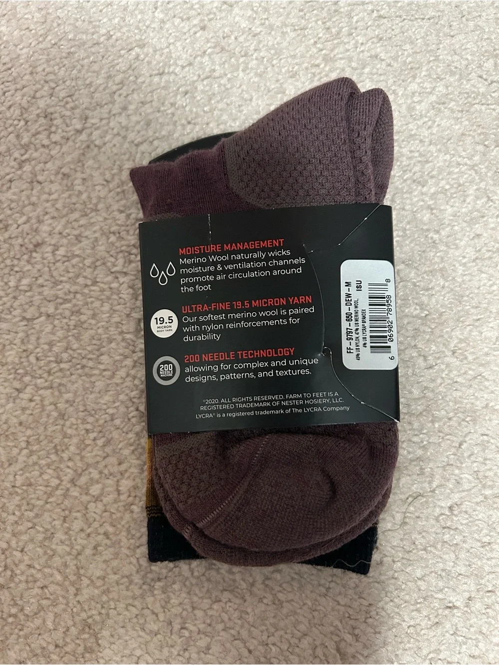 Farm To Feet trail socks